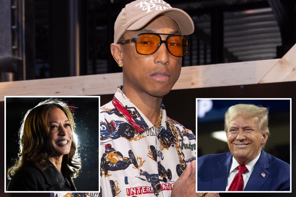 Pharrell Williams 'bothered' by celebrity political endorsements